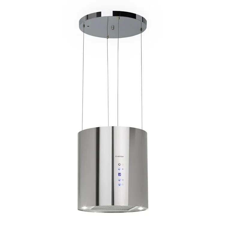 Barett 35cm 522m³/h Hotte d'Îlot Argent