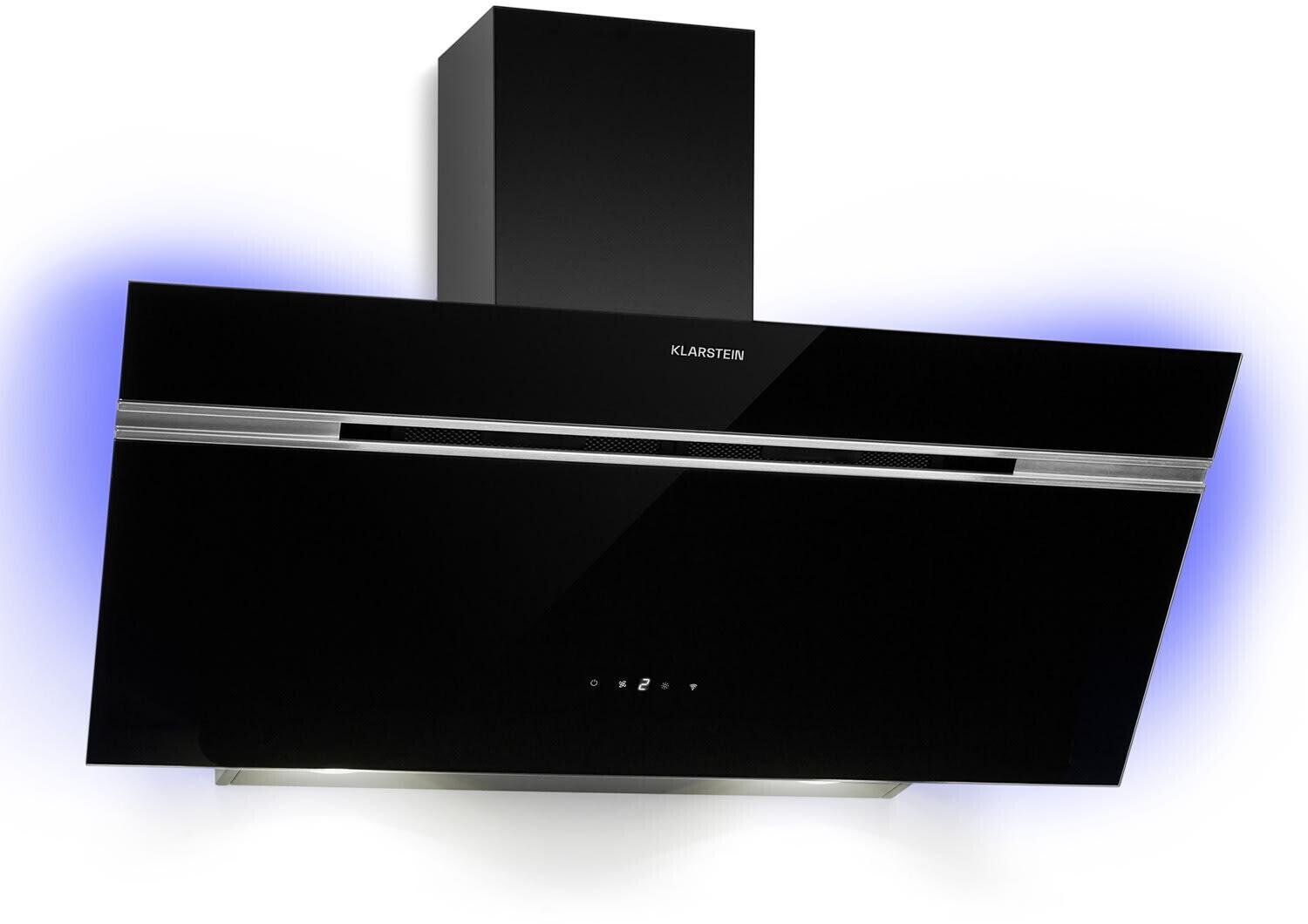 Velaire 90cm 818m³/h Hotte Décorative Noir