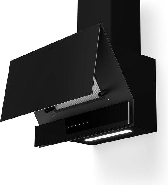 Alina 80cm 615m³/h Hotte Décorative Noir