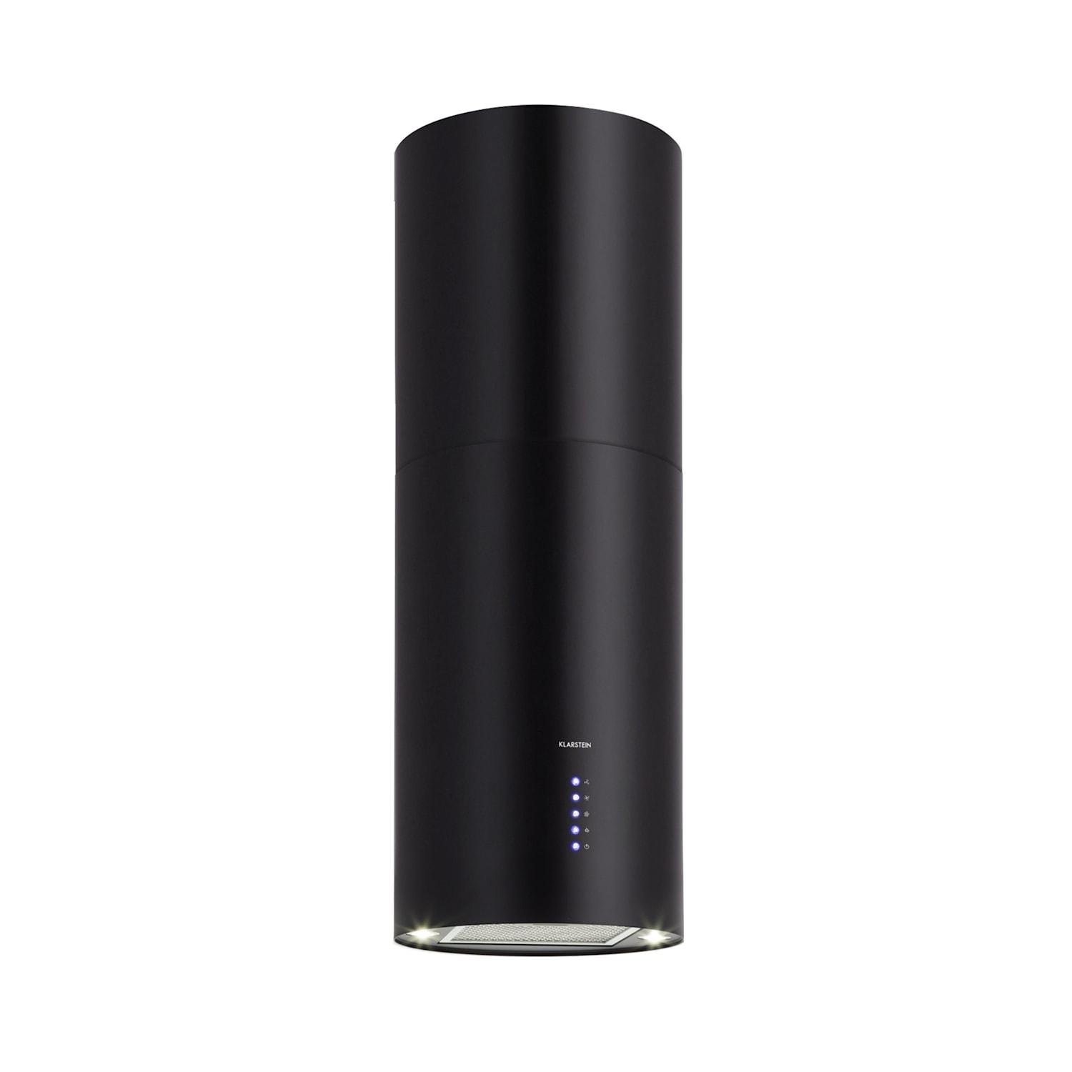 Kronleuchter 90cm 577m³/h Hotte d'Îlot Noir